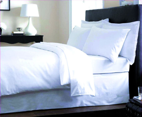 Picture of Bed linen fabric - pillow - plain classic, size 50 x 70 x 15cm